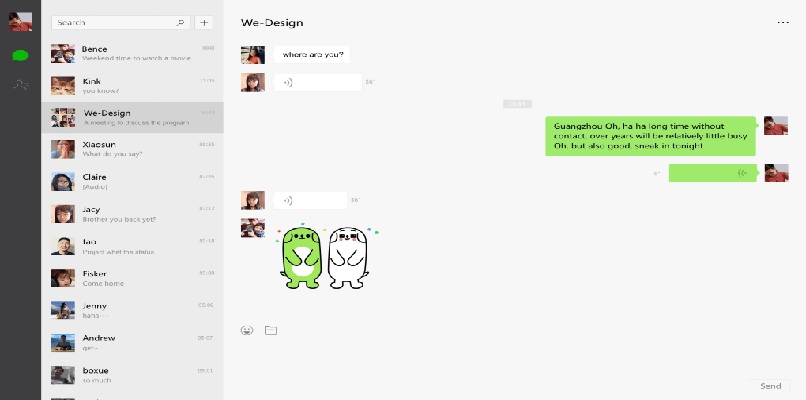 How to get stickers on WeChat