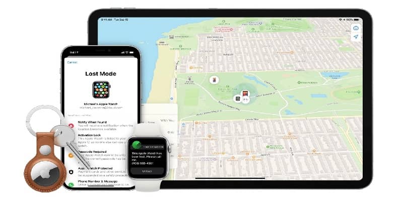 Find your lost device with Apple Watch