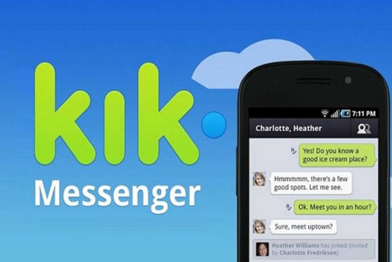 kik gives you the option to meet more friends via QR code