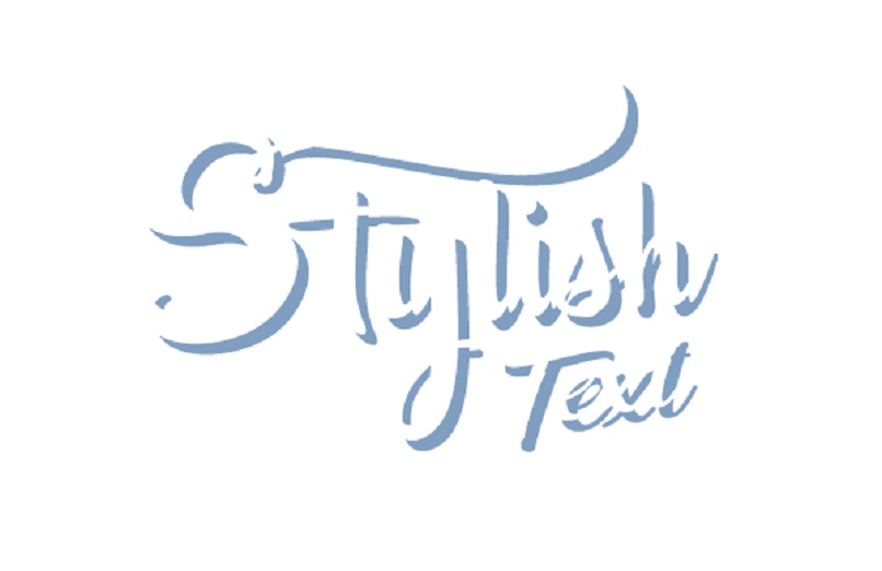 stylish text logo