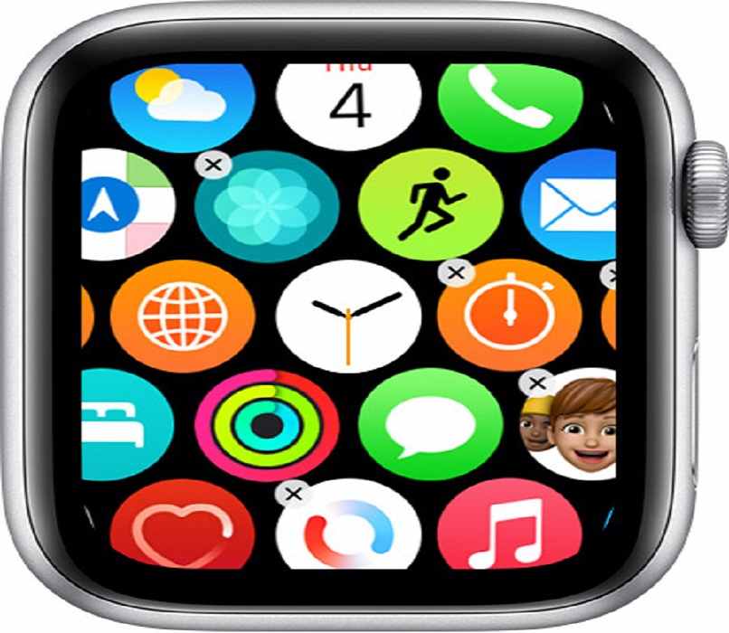 App icons on the Apple Watch