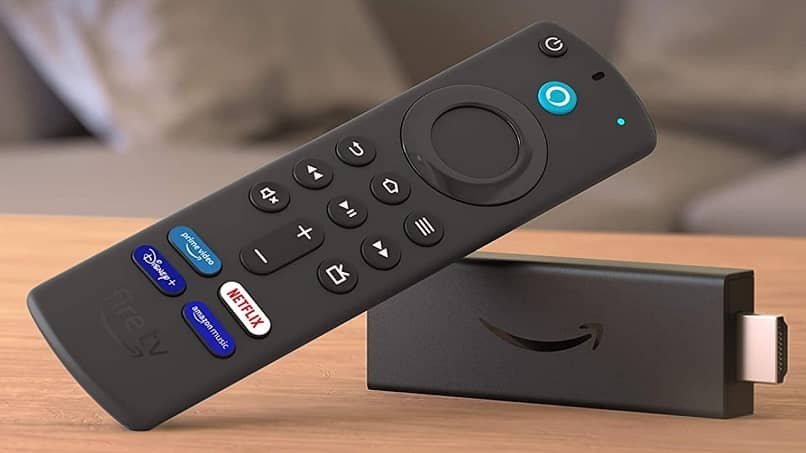 Fire TV Stick with display box installed