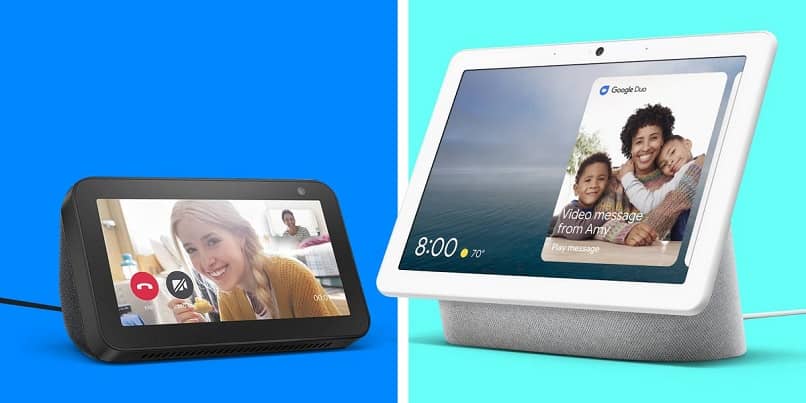 Analyze the advantages of nest hub and echo show