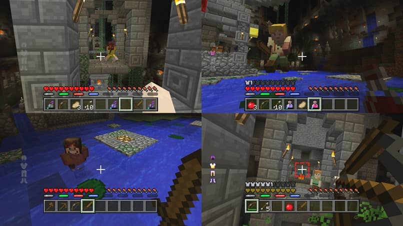 How to Play Minecraft with Split Screen - From PC or Console