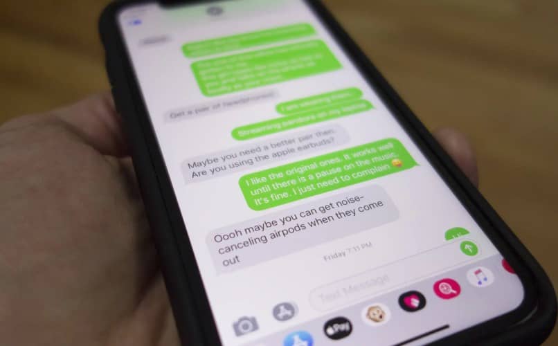 iMessage on iPhone