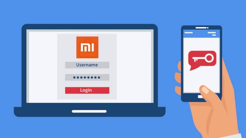 Xiaomi mobile phone and computer account