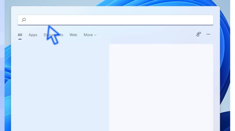 windows 11 search bar