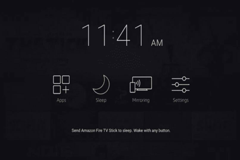     Put my Amazon Fire Stick to sleep from the controller 
