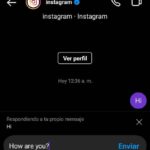 citar mensajes en instagram